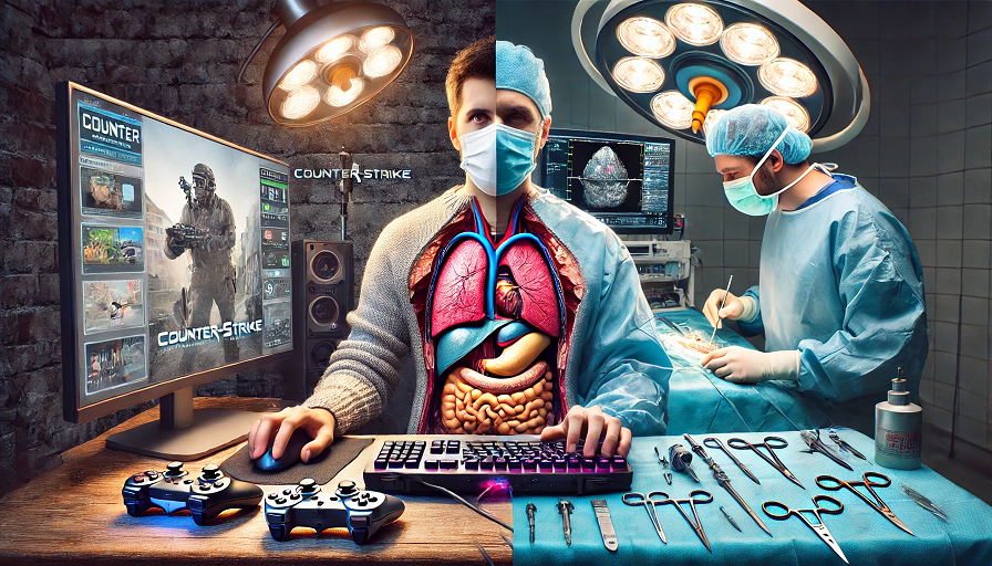 From Screen to Scalpel: Can Gaming Make You a Better Surgeon?